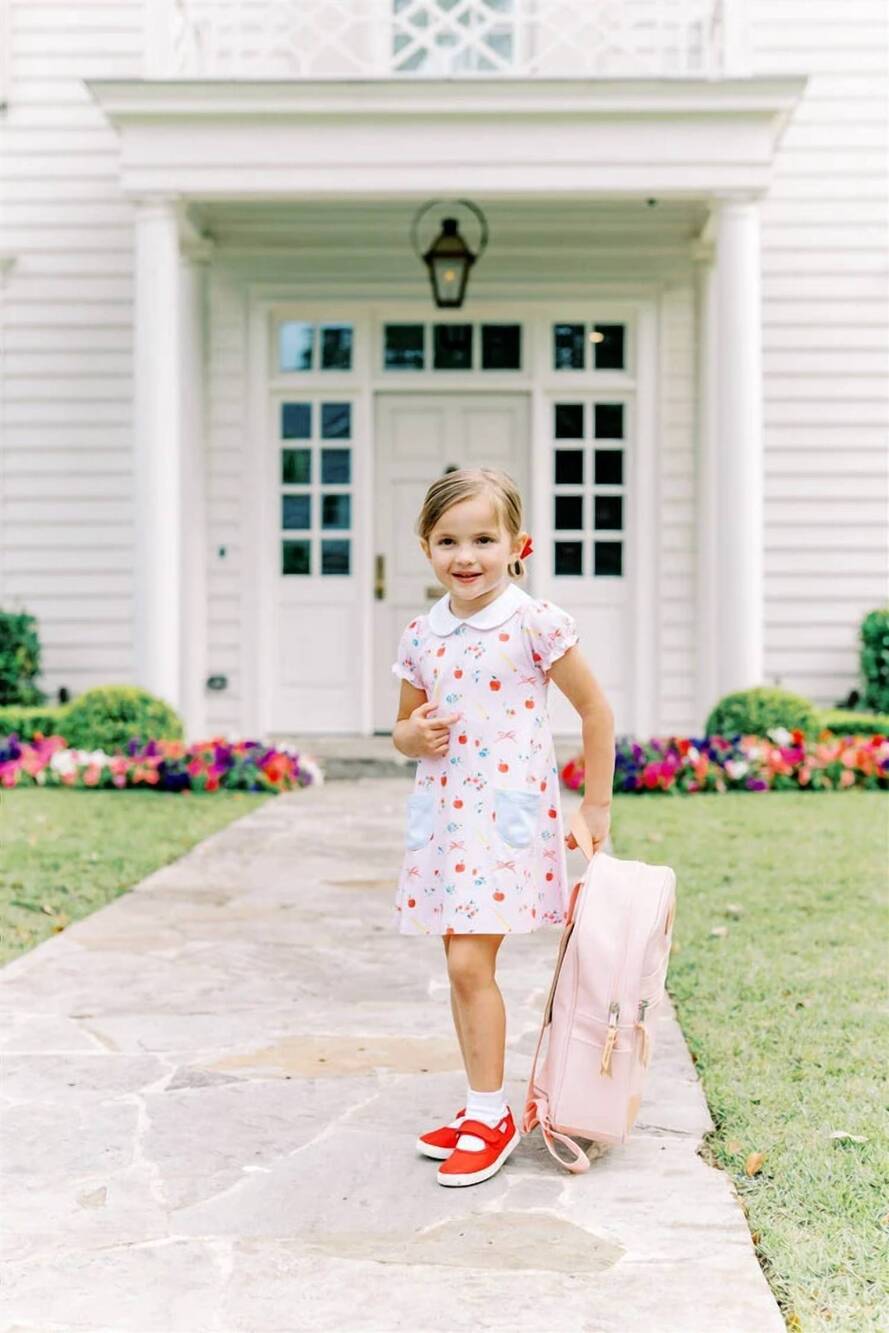 NEW THE PROPER PEONY school days dress in pink